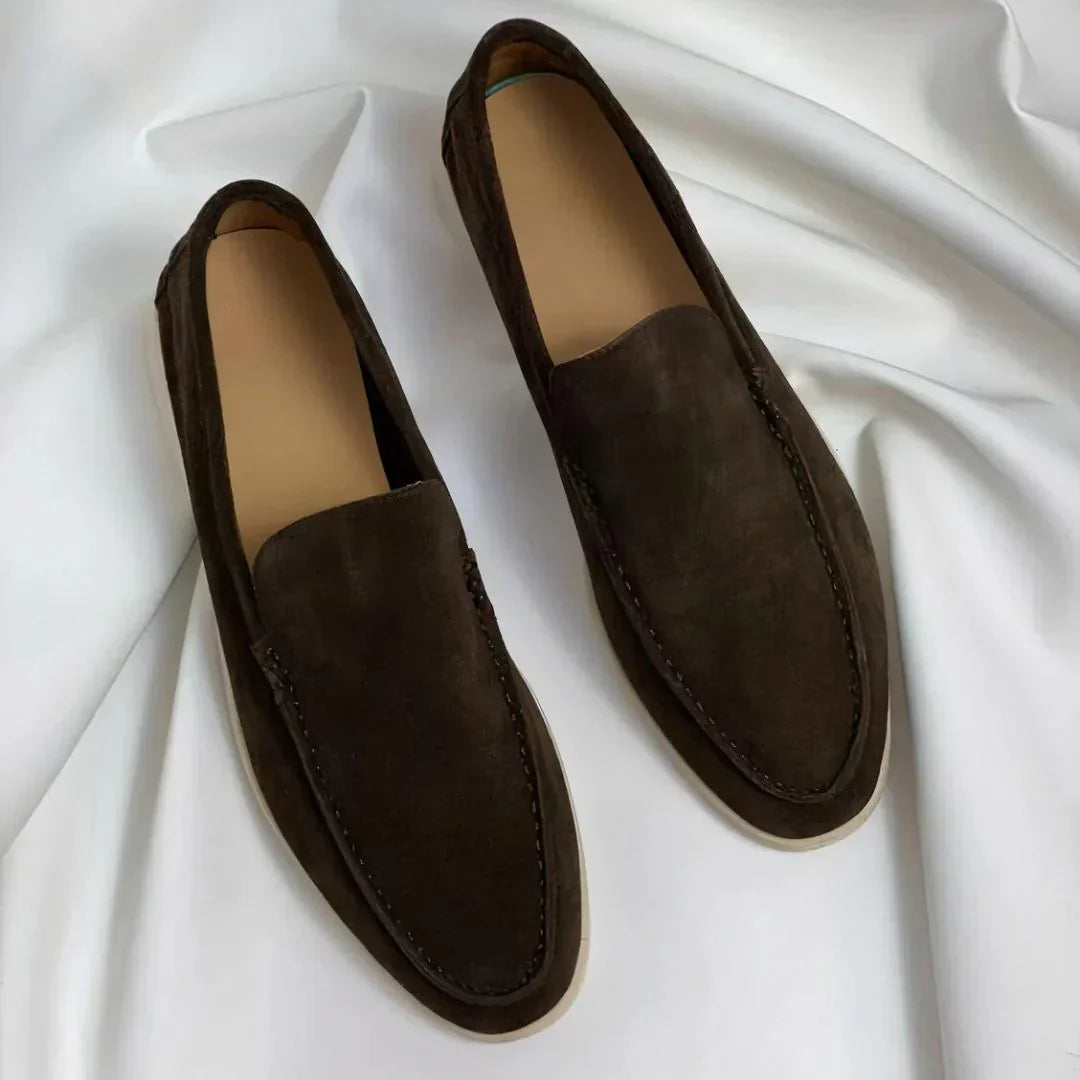 Lorenço - Mocassim em Camurça Premium