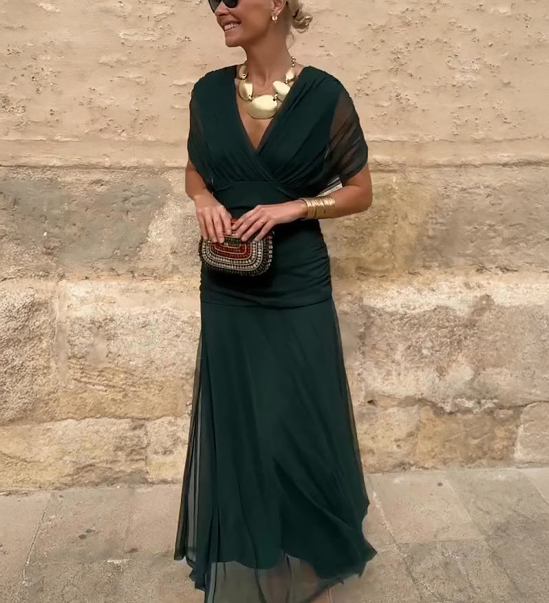 Luísa - Vestido Decote em V
