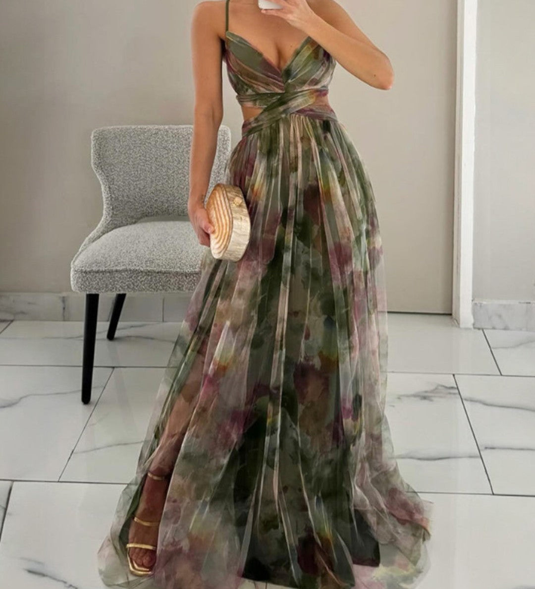 Maria - Vestido Maxi Elegante