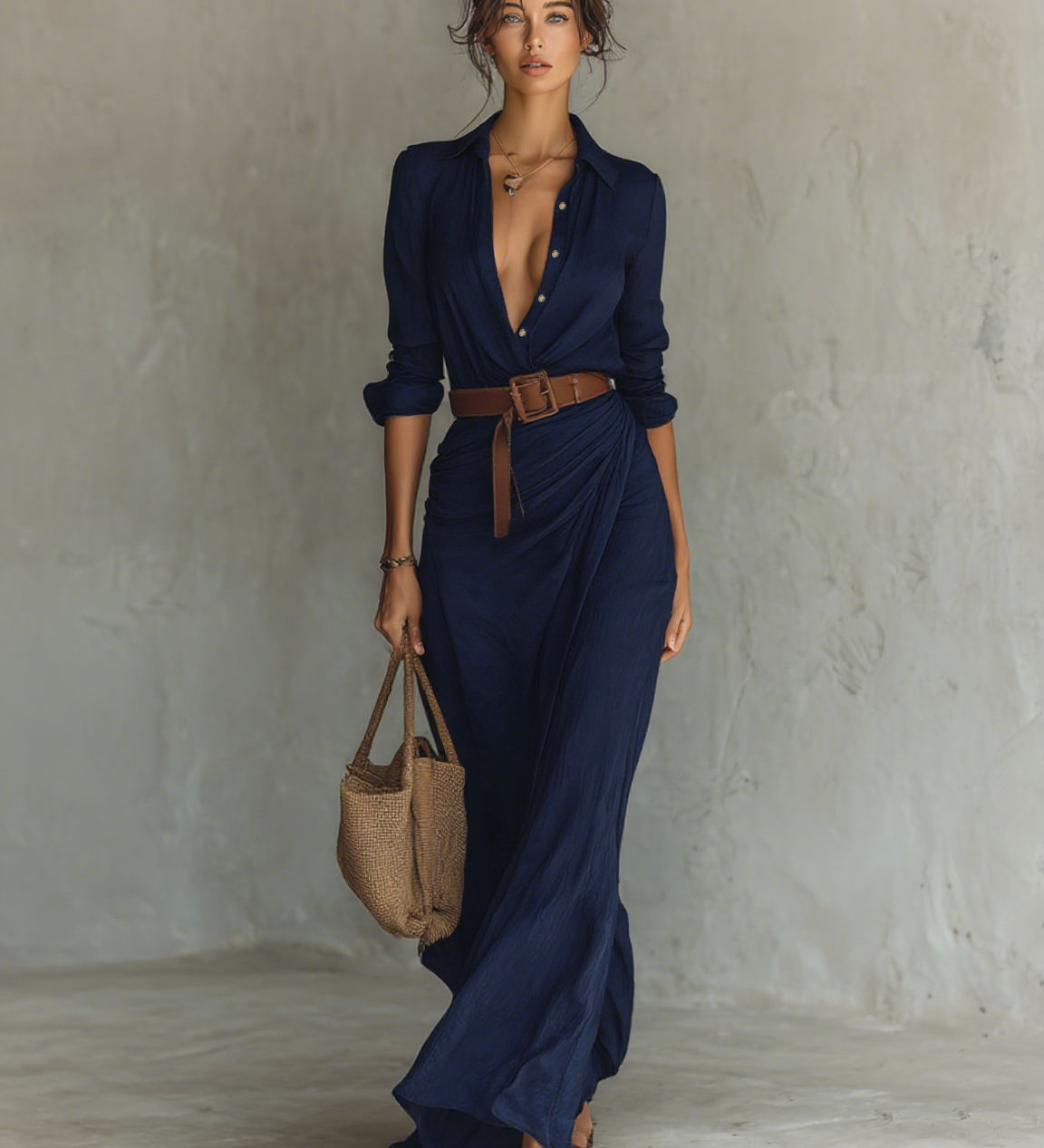 Sofia - Vestido maxi Leve