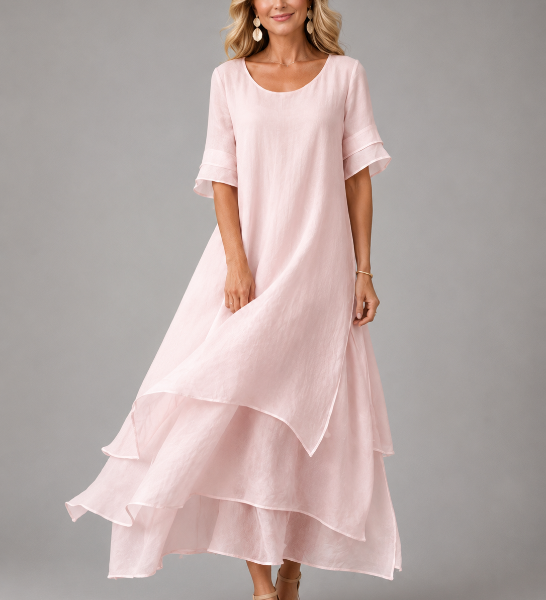 Alícia - Vestido Maxi Leve e Fluido