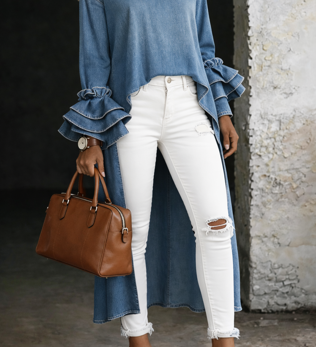 Mathilde - Blusa de Ganga Casual