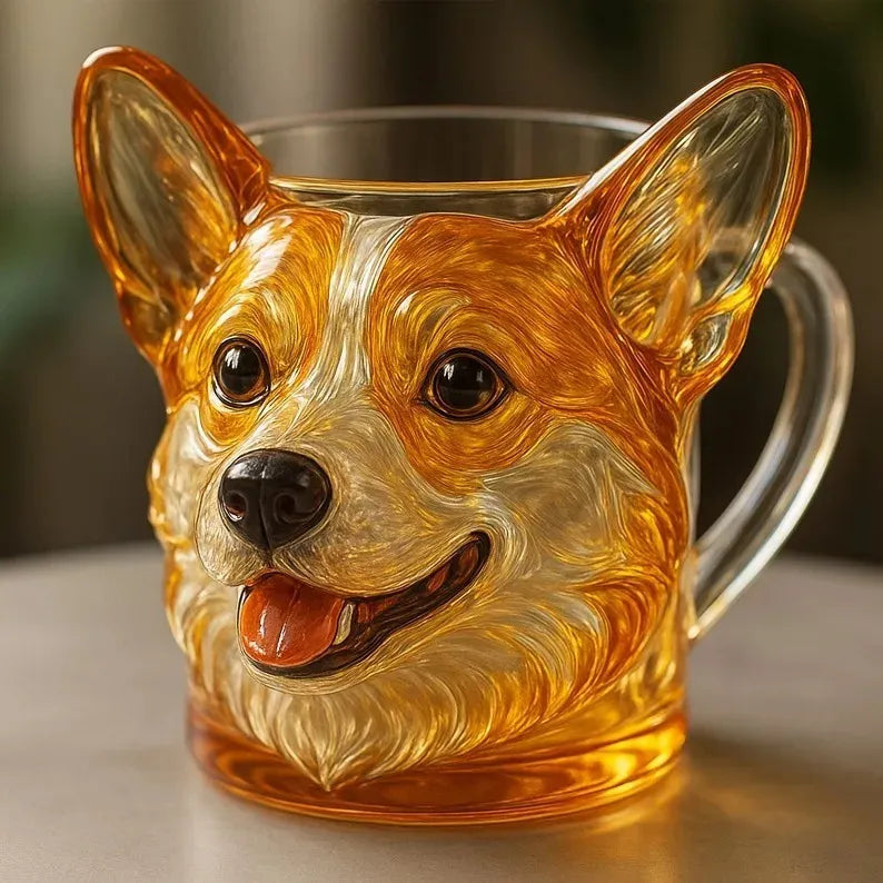 Rufus - Caneca em forma de cão