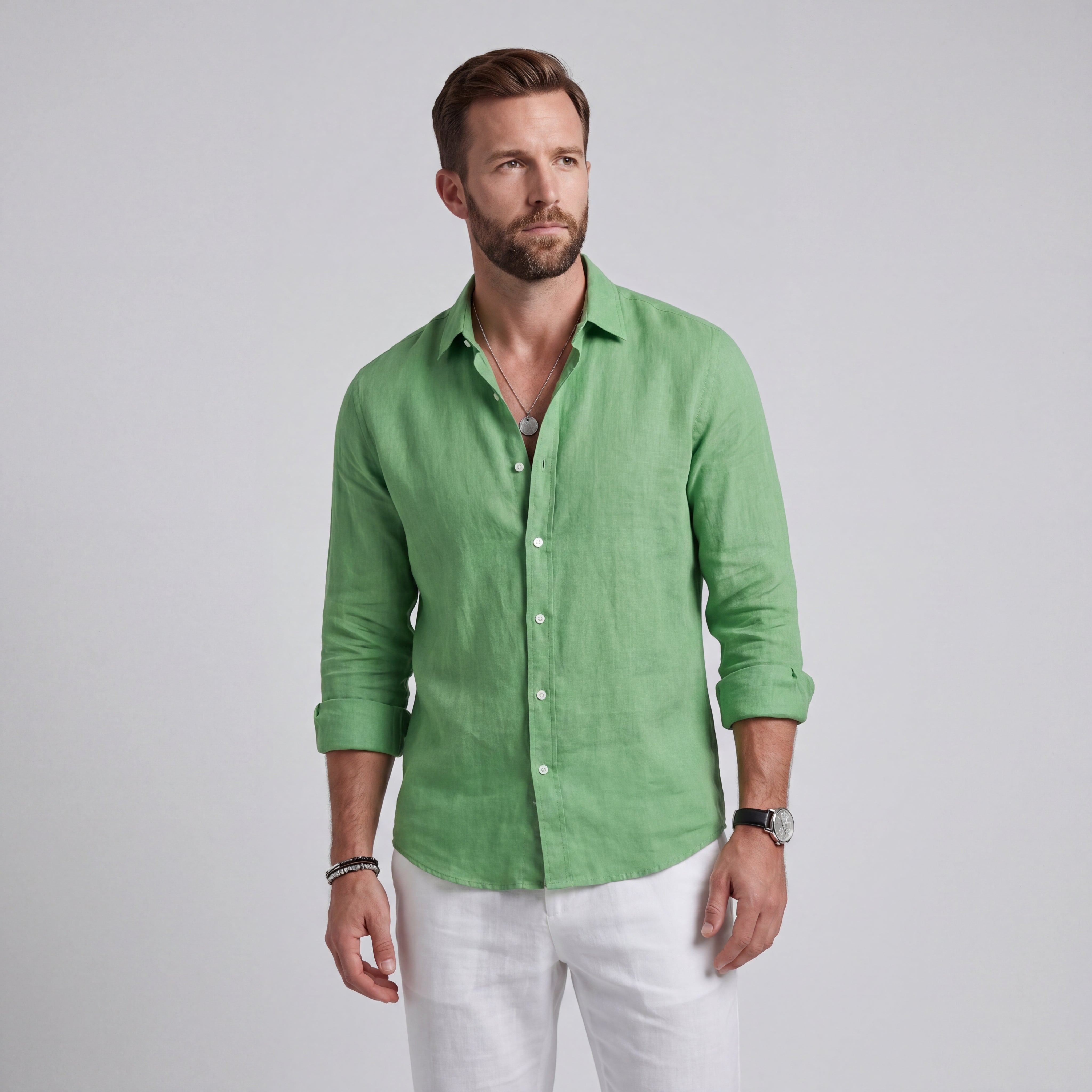 Ricardo - Camisa de Verão Folgada