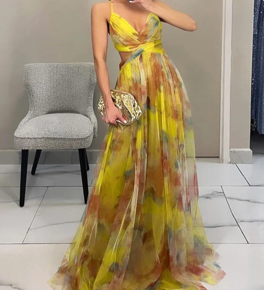 Maria - Vestido Maxi Elegante