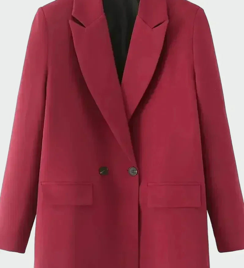 Casaco Oversized com Linha Moderna