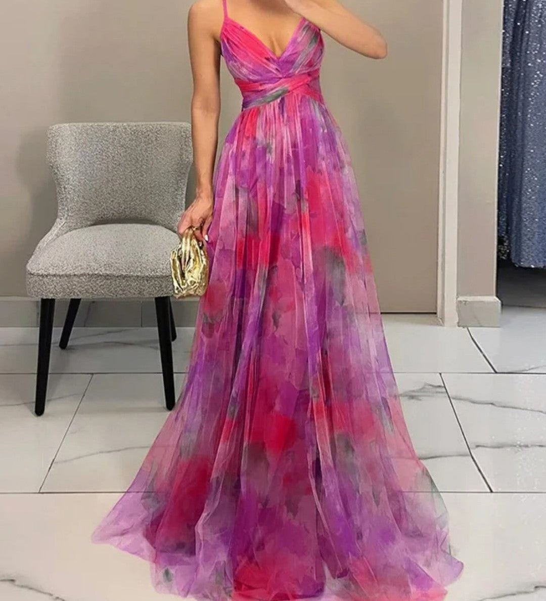 Maria - Vestido Maxi Elegante