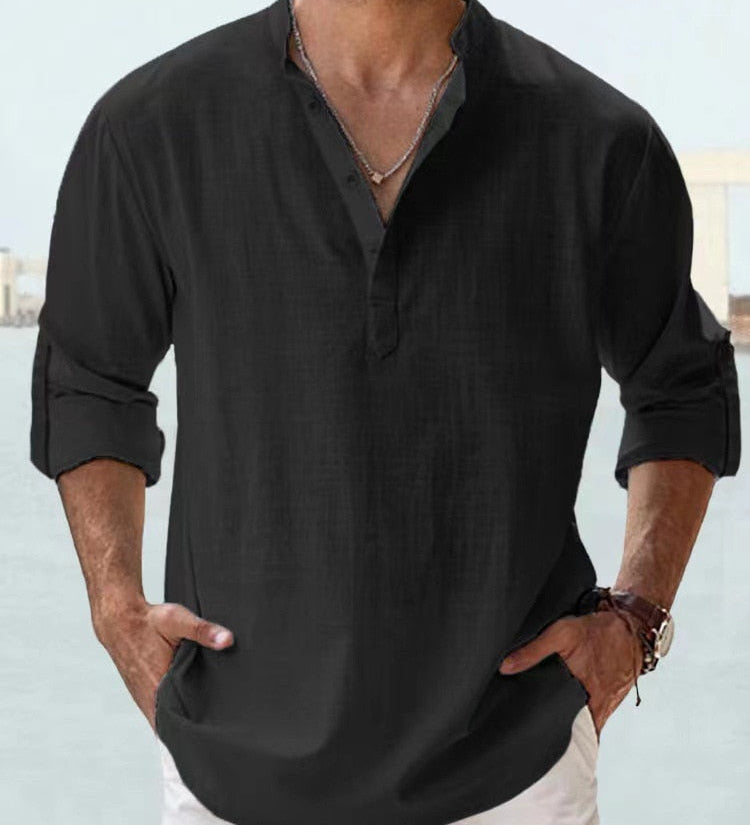 Marco - A Camisa Sem Colar