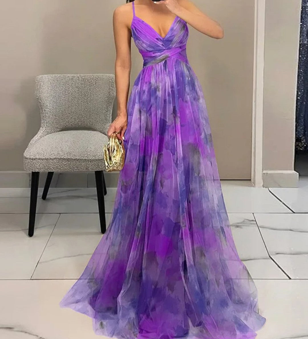Maria - Vestido Maxi Elegante