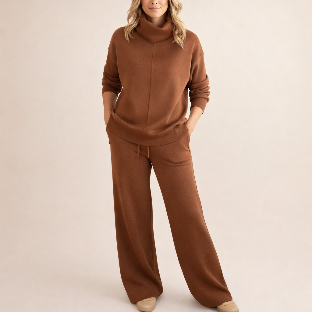Elisabete - Conjunto de Sweatshirt Confortável