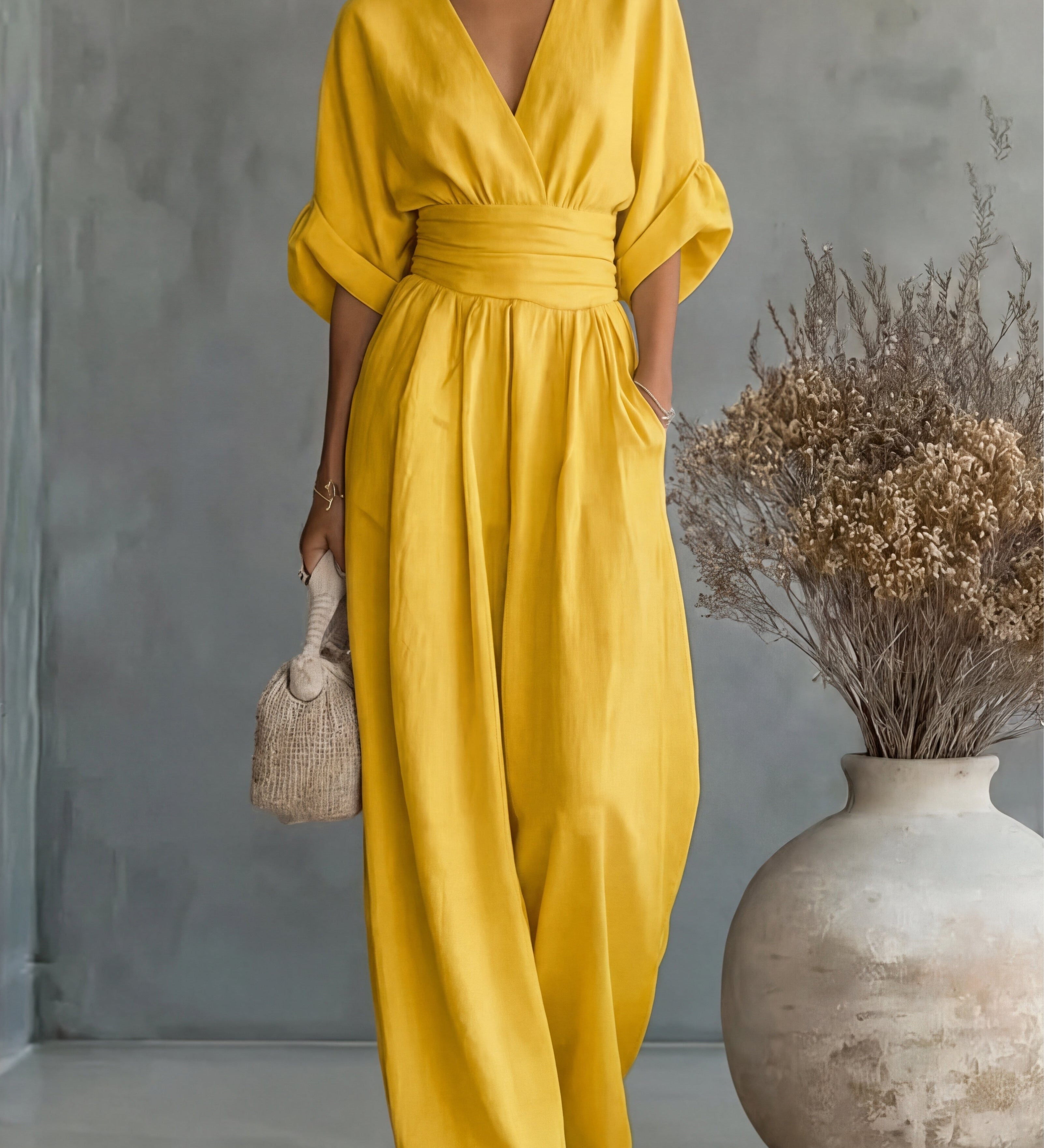 Sara - Fato-Macacão Elegante e Fluido