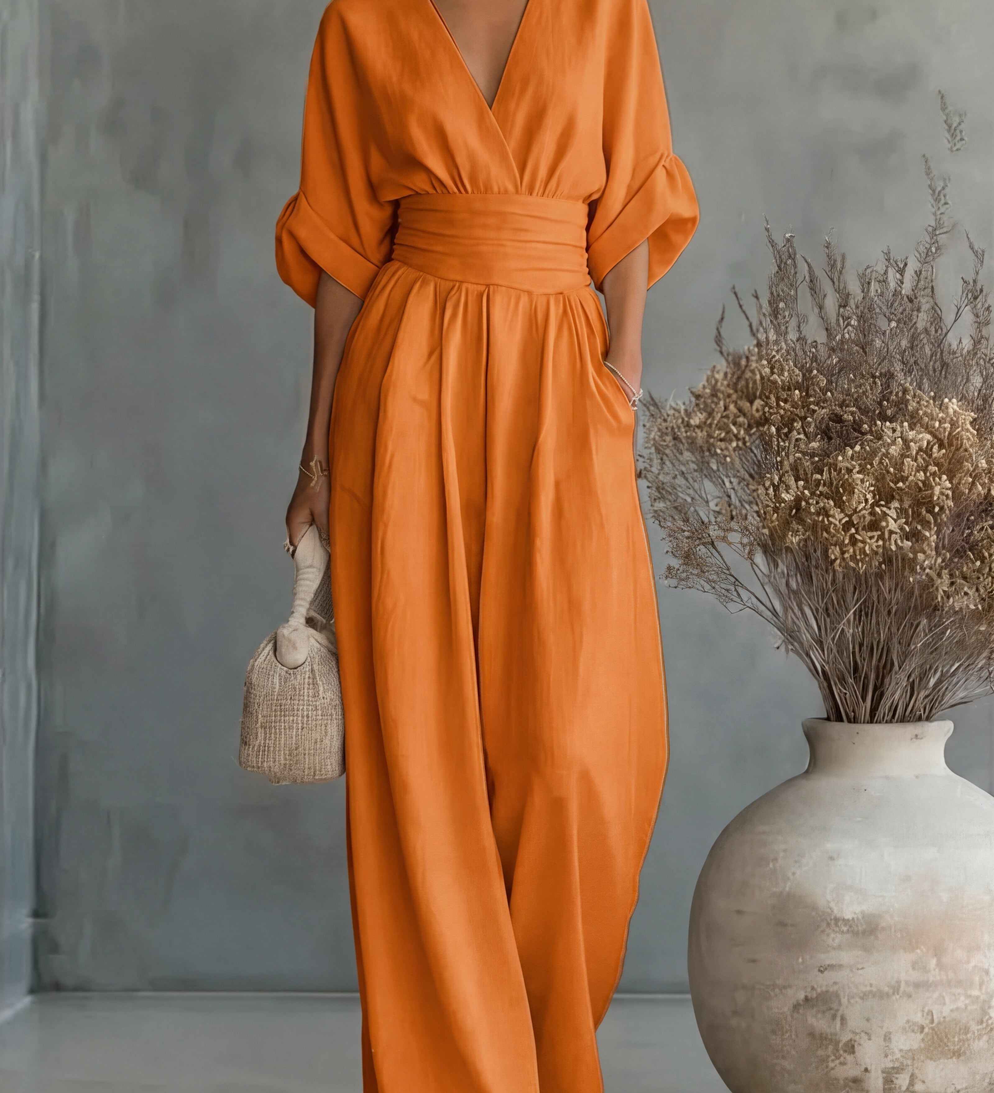 Sara - Fato-Macacão Elegante e Fluido