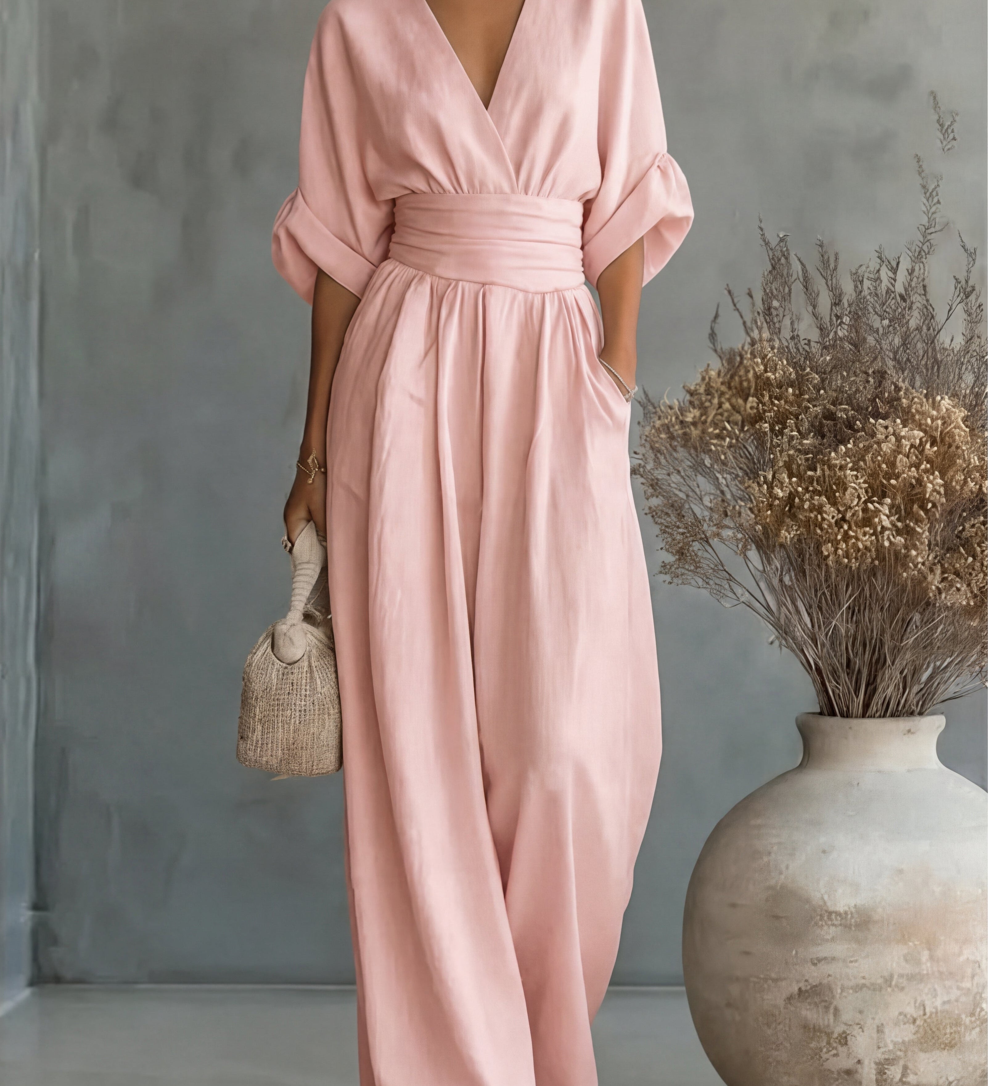 Sara - Fato-Macacão Elegante e Fluido