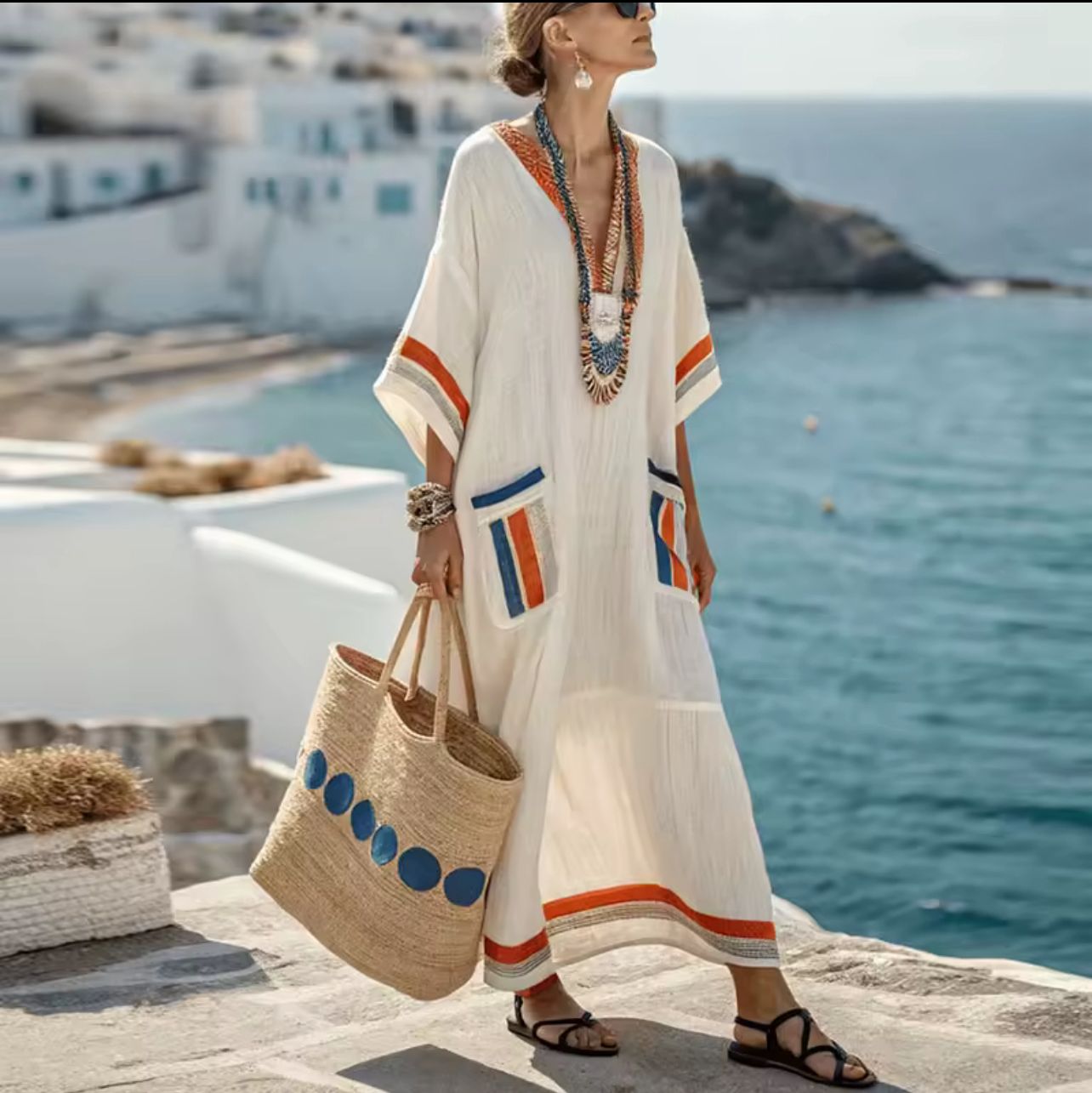 Vestido Longo Elegant Mary para um Look de Verão Estiloso