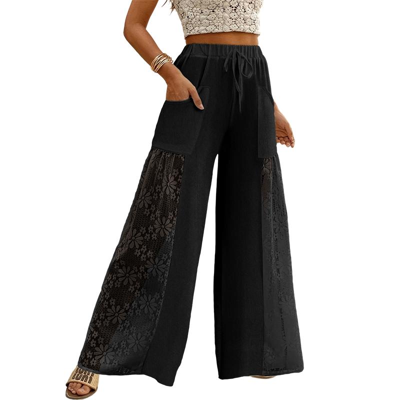 Helena - Calças de Renda Elegantes